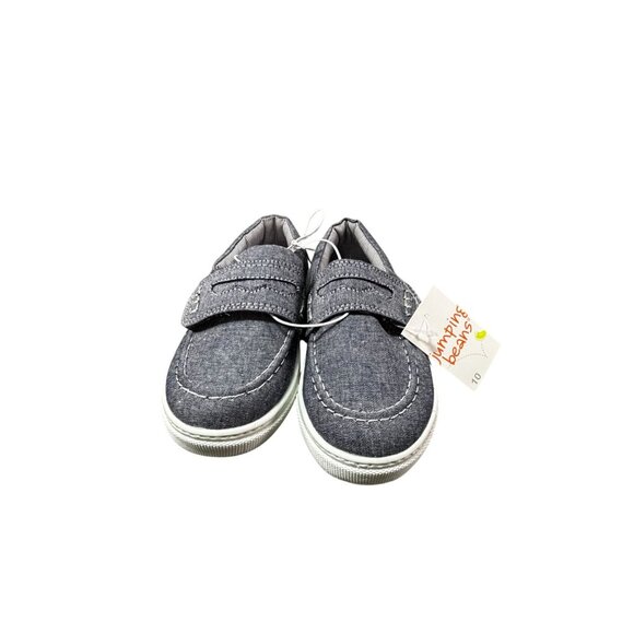 Jumping Beans Toddler Boys Denim Slip-On Shoes Size 10 - Picture 2 of 6